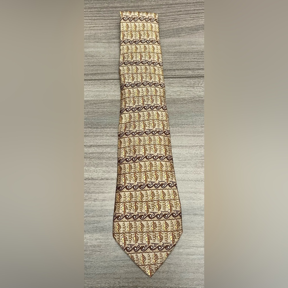 HERMES 100% Silk Necktie